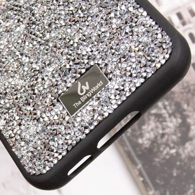 TPU чохол Bling World Rock Diamond для Samsung Galaxy S23+ Срібний