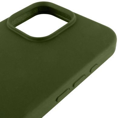 Чехол Silk Full Protective (AA) NO LOGO для Apple iPhone 16 Pro Max (6.9") Зеленый / Dark Olive