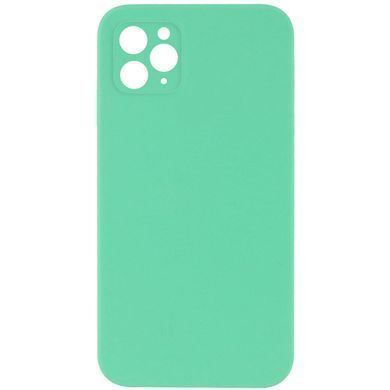 Чехол Silk Square Full Camera Protective (AA) NO LOGO для Apple iPhone 11 Pro (5.8") Зеленый / Spearmint