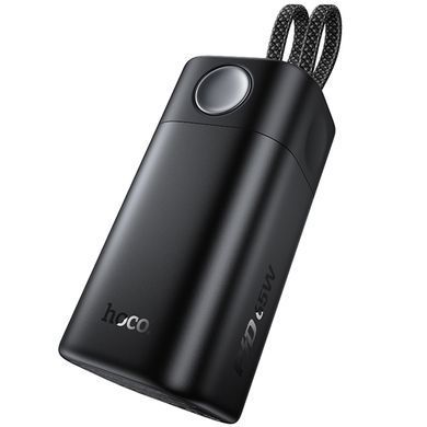 Портативное ЗУ Power Bank Hoco Q59 Chispeante PD65W with cables 20000 mAh Black