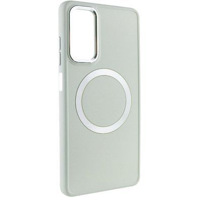 TPU чехол Bonbon Metal Style with Magnetic Fit для Samsung Galaxy A25 5G Белый / White