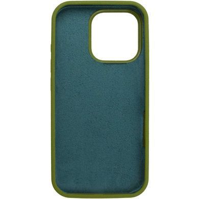Чехол Silk Full Protective (AA) NO LOGO для Apple iPhone 16 Pro Max (6.9") Зеленый / Dark Olive