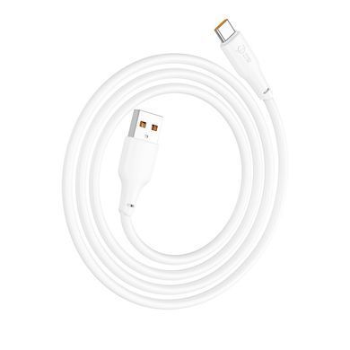 Дата кабель Hoco X93 Force USB to Type-C 27W (1m) White