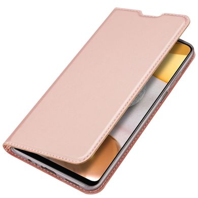 Чохол-книжка Dux Ducis з кишенею для візиток для Samsung Galaxy M53 5G Rose Gold