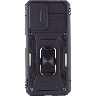 Ударопрочный чехол Camshield Army Ring для Xiaomi Redmi 9A Черный / Black