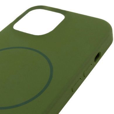 Чехол Silk Full Protective (AA) NO LOGO with Magnetic Fit для Apple iPhone 11 Pro Max (6.5") Зеленый / Dark Olive