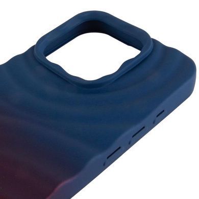 Чохол TPU ColorWave для Apple iPhone 14 Pro Max (6.7") Navy Blue / Plum