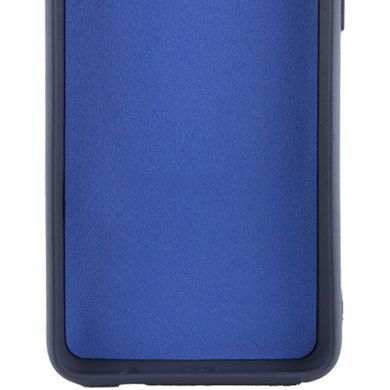 Чехол TPU GETMAN Liquid Silk Full Camera для Xiaomi Redmi Note 8T Синий / Midnight Blue