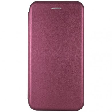 Кожаный чехол (книжка) Classy для Samsung Galaxy A10 (A105F) Бордовый