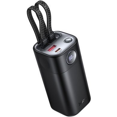Портативное ЗУ Power Bank Hoco Q59 Chispeante PD65W with cables 20000 mAh Black