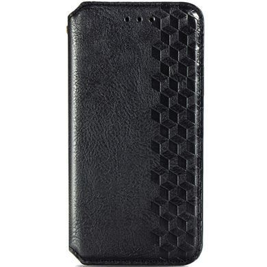 Кожаный чехол-книжка GETMAN Cubic (PU) для Samsung Galaxy A05 Черный