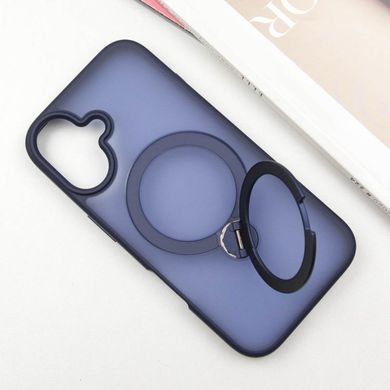 Чехол Ummi Colorful with MagSafe HQ Ring для Apple iPhone 16 (6.1") Dark Blue