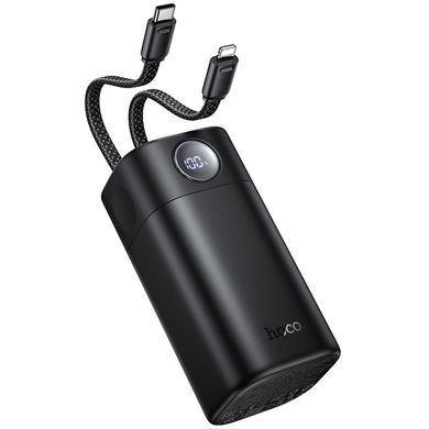 Портативное ЗУ Power Bank Hoco Q59 Chispeante PD65W with cables 20000 mAh Black