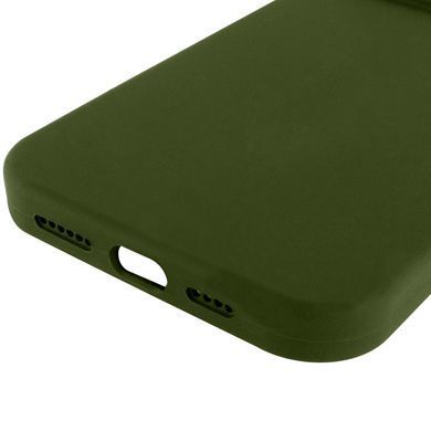 Чехол Silk Full Protective (AA) NO LOGO для Apple iPhone 16 Pro Max (6.9") Зеленый / Dark Olive