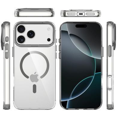 Чехол TPU Space Case Apex with Magnetic Fit для Apple iPhone 17 Pro Max (6.9") Grey