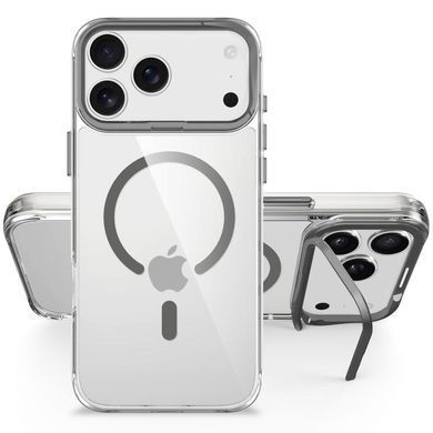 Чехол TPU Space Case Apex with Magnetic Fit для Apple iPhone 17 Pro Max (6.9") Grey