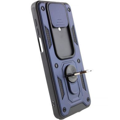 Чехол Ummi Camshield Serge Ring для Xiaomi Redmi Note 9s / Note 9 Pro / 9 Pro Max Синий / Navy