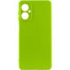 Чохол Silicone Cover Lakshmi Full Camera (A) для Motorola Moto G14 Салатовий / Neon Green