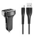 АЗУ Usams C13 2.1A Dual USB + U35 Micro USB cable (1m) Черный фото 1