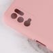 Чехол Silicone Cover Full Camera (AA) для Xiaomi Redmi Note 10 5G / Poco M3 Pro Розовый / Pink фото 5