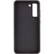 TPU чехол Bonbon Metal Style для Samsung Galaxy S21 FE Черный / Black фото 3