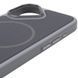 Чехол PC Textile Hybrid with Magnetic Fit для Apple iPhone 17 (6.3") Grey / Black фото 4