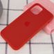 Чехол Silicone Case Full Protective (AA) для Apple iPhone 11 Pro Max (6.5") Красный / Dark Red фото 2