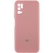 Чехол Silicone Cover Full Camera (AA) для Xiaomi Redmi Note 10 5G / Poco M3 Pro Розовый / Pink фото 1