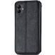 Кожаный чехол-книжка GETMAN Cubic (PU) для Samsung Galaxy A05 Черный фото 2