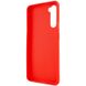 Силиконовый чехол Candy для OnePlus Nord Красный фото 4