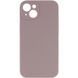 Чехол Silk Full Camera Protective (AA) NO LOGO для Apple iPhone 14 (6.1") Серый / Lavender