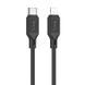 Дата кабель Hoco X90 Cool silicone Type-C to Lightning 20W (1m) Black
