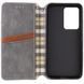 Шкіряний чохол книжка GETMAN Cubic (PU) для Samsung Galaxy S24+ Сірий фото 3
