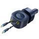 АЗП Baseus PrimeTrip VR2 Max PD100W+QC3.0 with retractable cable (1USB-A/3C) (C02066) Cosmic Black фото 4