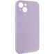 Чохол Silk Full Camera Protective (AA) NO LOGO для Apple iPhone 13 (6.1") Бузковий / Lilac фото 2