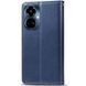 Кожаный чехол книжка GETMAN Gallant (PU) для TECNO Camon 19 Pro Синий фото 8