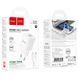 Уценка СЗУ Hoco C149A Charm PD30W+QC3.0 (1USB-A/1C) + кабель Type-C to Lightning Поврежденная упаковка / White фото 6