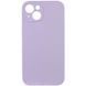 Чехол Silk Full Camera Protective (AA) NO LOGO для Apple iPhone 13 (6.1") Сиреневый / Lilac