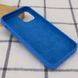 Уценка Чехол Silicone Case Full Protective (AA) для Apple iPhone 12 Pro / 12 (6.1") Дефект упаковки / Синий / Royal blue фото 3