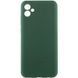 Чехол Silicone Cover Lakshmi Full Camera (AA) with logo для Samsung Galaxy A06 Зеленый / Dark green фото 1