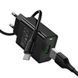 Уценка СЗУ Hoco CS92A Leader 18W+QC3.0 (1USB-A) + кабель USB to Type-C Поврежденная упаковка / Black фото 5