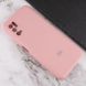 Чехол Silicone Cover Full Camera (AA) для Xiaomi Redmi Note 10 5G / Poco M3 Pro Розовый / Pink фото 4