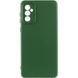 Чехол Silicone Cover Lakshmi Full Camera (A) для Samsung Galaxy A35 Зеленый / Dark green фото 1