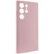Чехол Silicone Cover Lakshmi Full Camera (AAA) для Samsung Galaxy S23 Ultra Розовый / Pink Sand фото 2