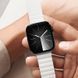 Ремешок BlueO Magnetic Silicone для Apple Watch 42(ser.1-3)/44/45/46/49mm White / Orange фото 3