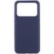 Чохол Silicone Cover Lakshmi (AAA) для Xiaomi Poco X6 Pro Темно-синій / Midnight blue фото 1