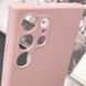 Чехол Silicone Cover Lakshmi Full Camera (AAA) для Samsung Galaxy S23 Ultra Розовый / Pink Sand фото 6