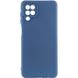 Чехол Silicone Cover Lakshmi Full Camera (A) для Samsung Galaxy M33 5G Синий / Navy Blue фото 1