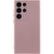 Чохол Silicone Cover Ummi Lakshmi Full Camera (AA) для Samsung Galaxy S23 Ultra Рожевий / Pink Sand
