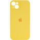 Чехол Silicone Case Full Camera Protective (AA) для Apple iPhone 15 Plus (6.7") Желтый / Yellow фото 1